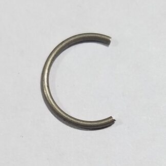 Round wire retaining rings for shafts (Inches)